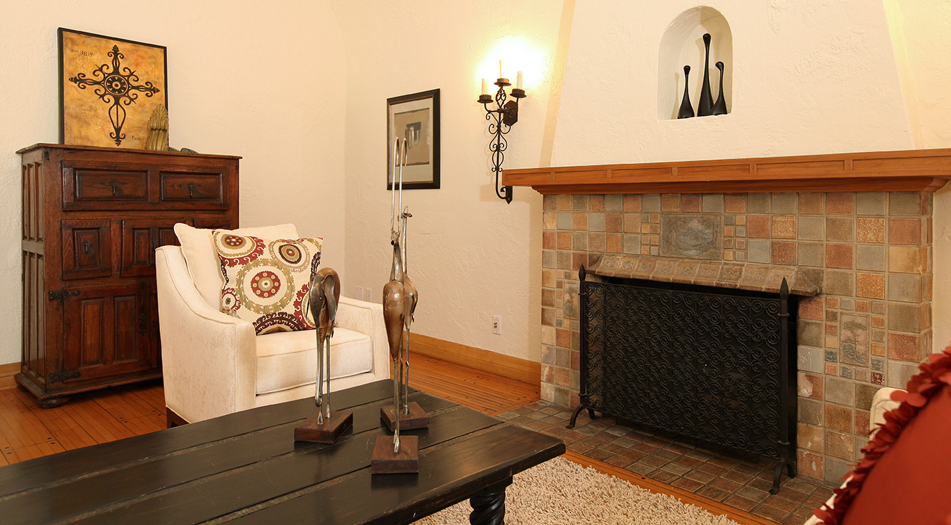 Living Room Fire Place